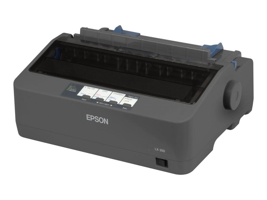 Принтер EPSON LX 350 Printer Mono dot-matrix 9pin 357char-sec parallel USB serialна ниска цена с бърза доставка - BestPC.BG