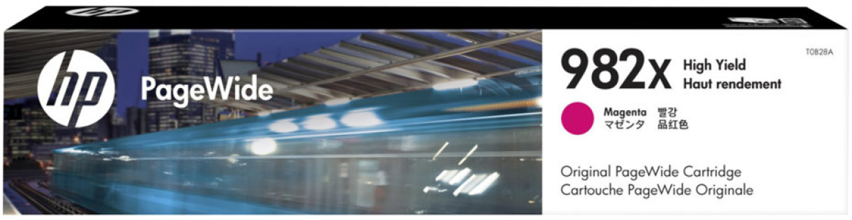 Тонер за лазерен принтер HP 982X PageWide Cartridge Magenta High Yieldна ниска цена с бърза доставка - BestPC.BG