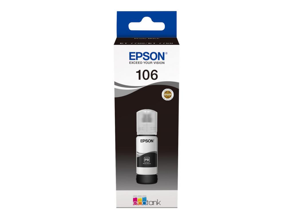Аксесоар за принтер EPSON Cartus 106 black 70mlна ниска цена с бърза доставка - BestPC.BG