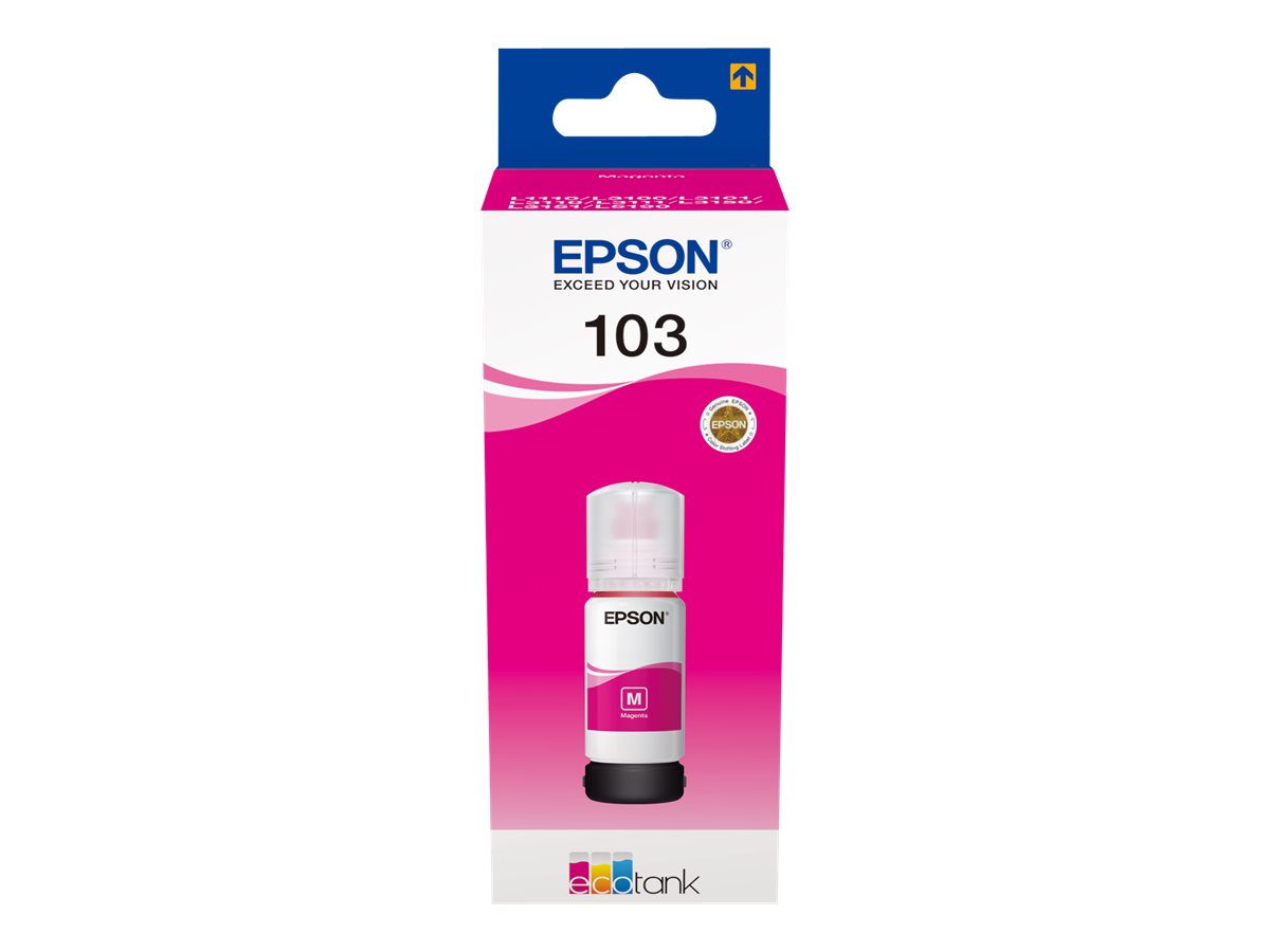 Касета с мастило EPSON Cartus 103 magenta 70mlна ниска цена с бърза доставка - BestPC.BG
