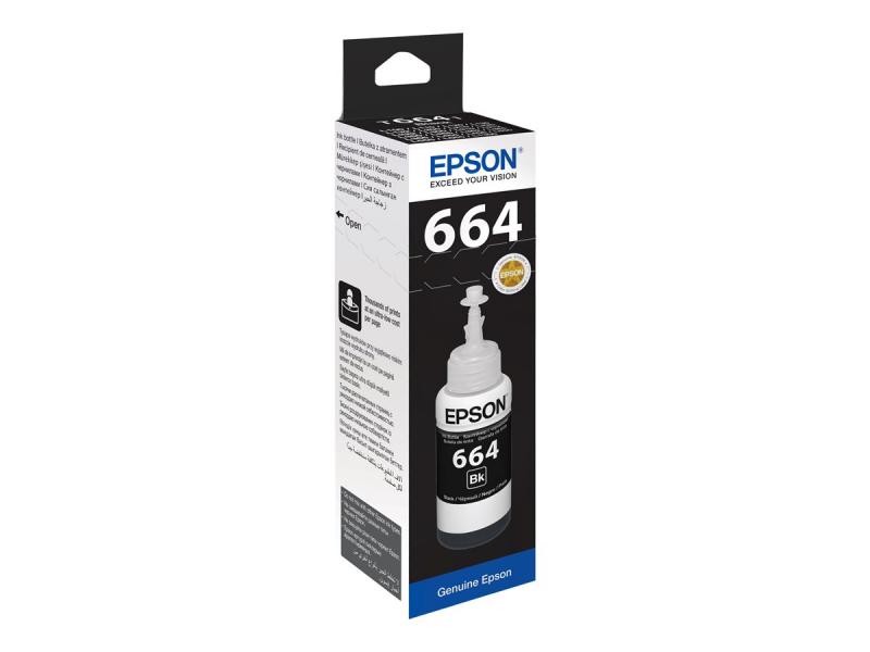 Аксесоар за принтер EPSON Cartus T6641 black 70mlна ниска цена с бърза доставка - BestPC.BG