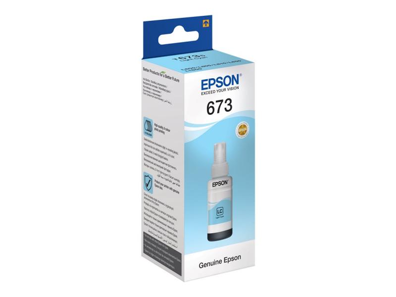 Касета с мастило EPSON Cartus T6735 light cyan 70mlна ниска цена с бърза доставка - BestPC.BG