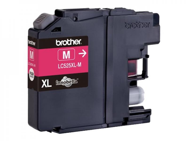 Касета с мастило BROTHER LC525XLM Ink Magentaна ниска цена с бърза доставка - BestPC.BG
