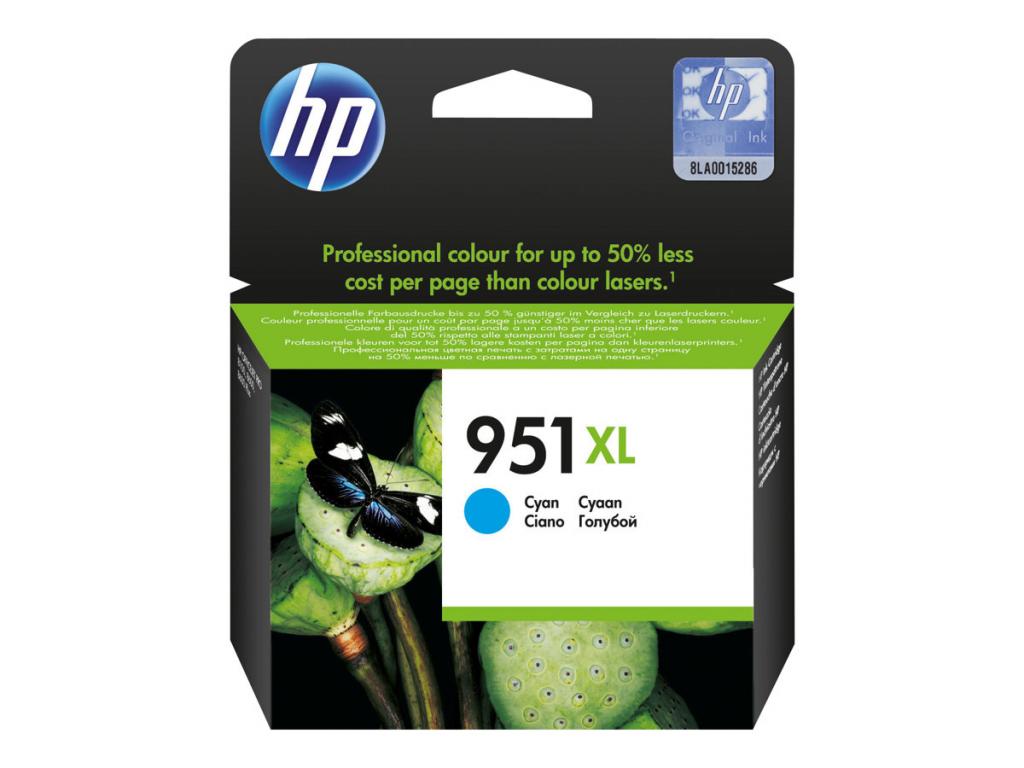 Касета с мастило HP 951XL Tinte cyanна ниска цена с бърза доставка - BestPC.BG