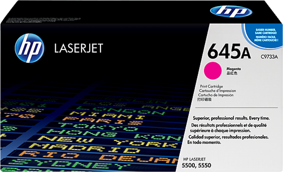 Тонер за лазерен принтер HP 645A original Colour LaserJet Toner cartridge C9733A magenta standard capacity 12.000 pages 1-packна ниска цена с бърза доставка - BestPC.BG