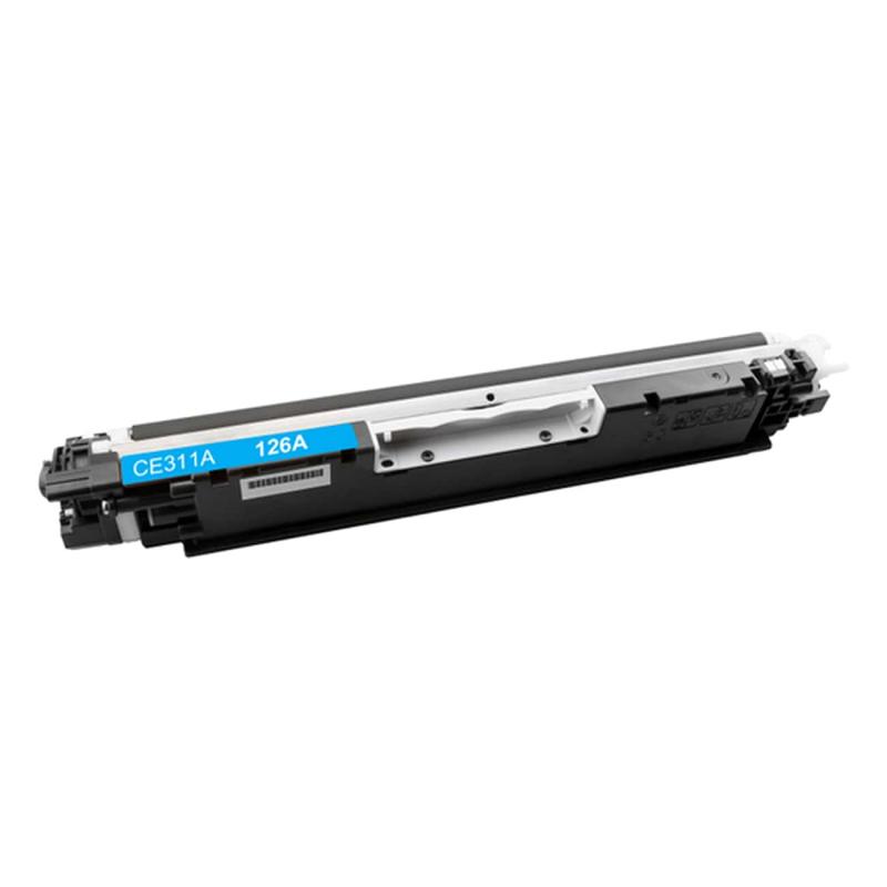Тонер за лазерен принтер HP 126A original LaserJet Toner cartridge CE311A cyan standard capacity 1.000 pages 1-packна ниска цена с бърза доставка - BestPC.BG