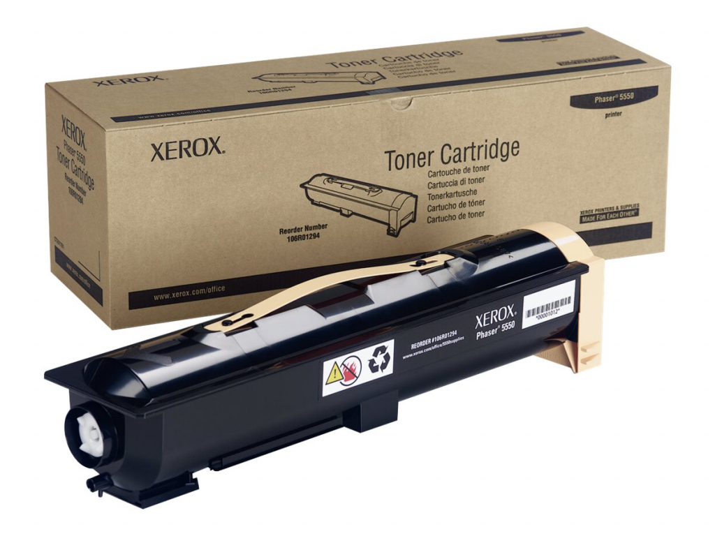 Тонер за лазерен принтер XEROX Phaser 5550 toner cartridge black standard capacity 35.000 pages 1-packна ниска цена с бърза доставка - BestPC.BG