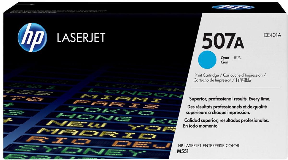 Тонер за лазерен принтер HP 507A original original Toner cartridge CE401A cyan standard capacity 6.000 pages 1-packна ниска цена с бърза доставка - BestPC.BG