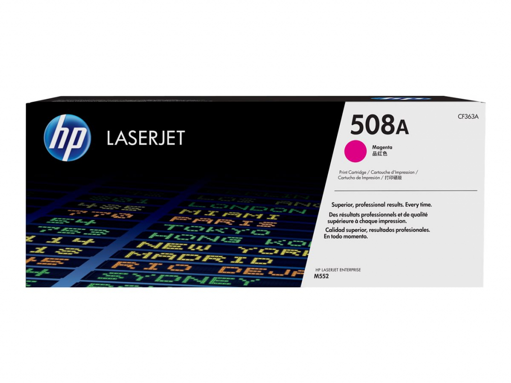 Тонер за лазерен принтер HP 508A original Toner cartridge CF363A magenta 5.000 pages standard capacityна ниска цена с бърза доставка - BestPC.BG