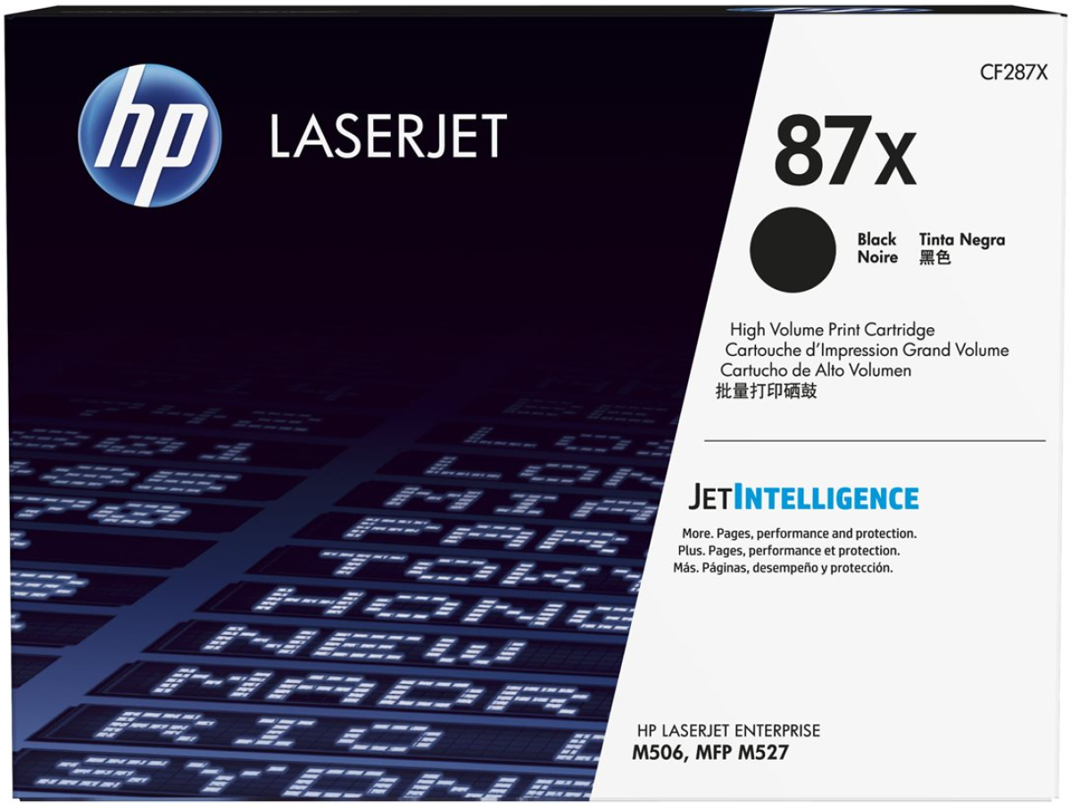 Тонер за лазерен принтер HP 87X original Toner cartridge CF287X black HYна ниска цена с бърза доставка - BestPC.BG