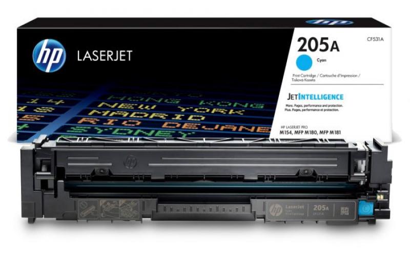 Тонер за лазерен принтер HP 205A Original Cyan LaserJet Toner Cartridgeна ниска цена с бърза доставка - BestPC.BG