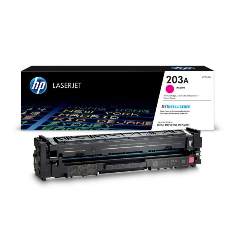 Тонер за лазерен принтер HP 203A Original Magenta LaserJet Toner Cartridgeна ниска цена с бърза доставка - BestPC.BG