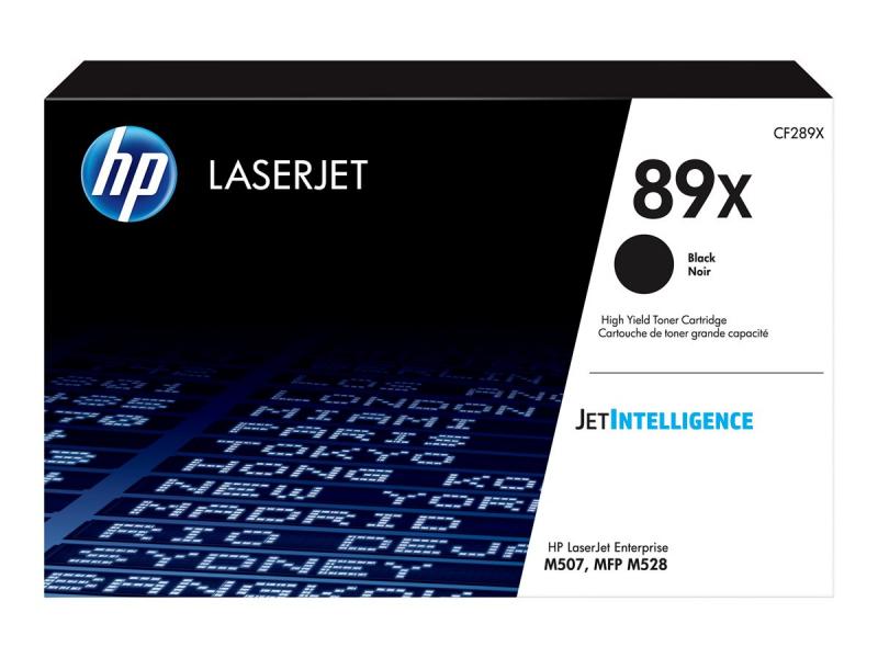 Тонер за лазерен принтер HP 89X Black LaserJet Toner Cartridge LJ M507 M527на ниска цена с бърза доставка - BestPC.BG