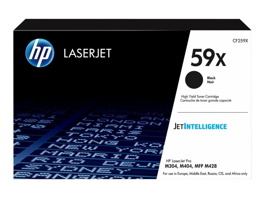 Тонер за лазерен принтер HP 59X Black LaserJet Toner Cartridgeна ниска цена с бърза доставка - BestPC.BG