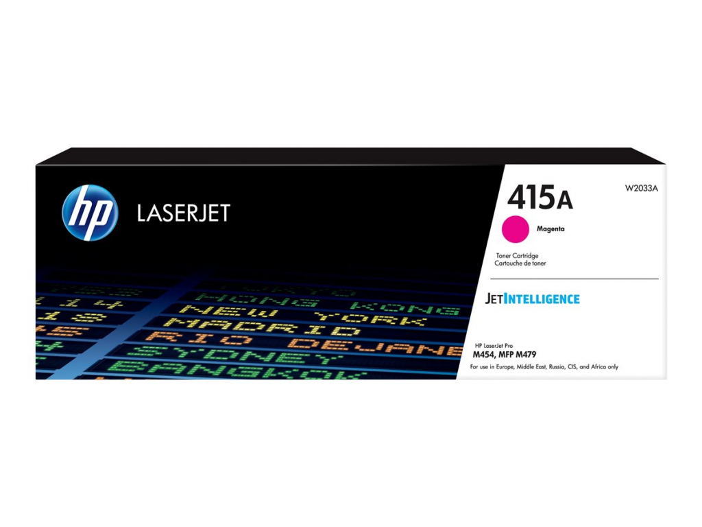 Тонер за лазерен принтер HP 415A Magenta LaserJet Toner Cartridgeна ниска цена с бърза доставка - BestPC.BG