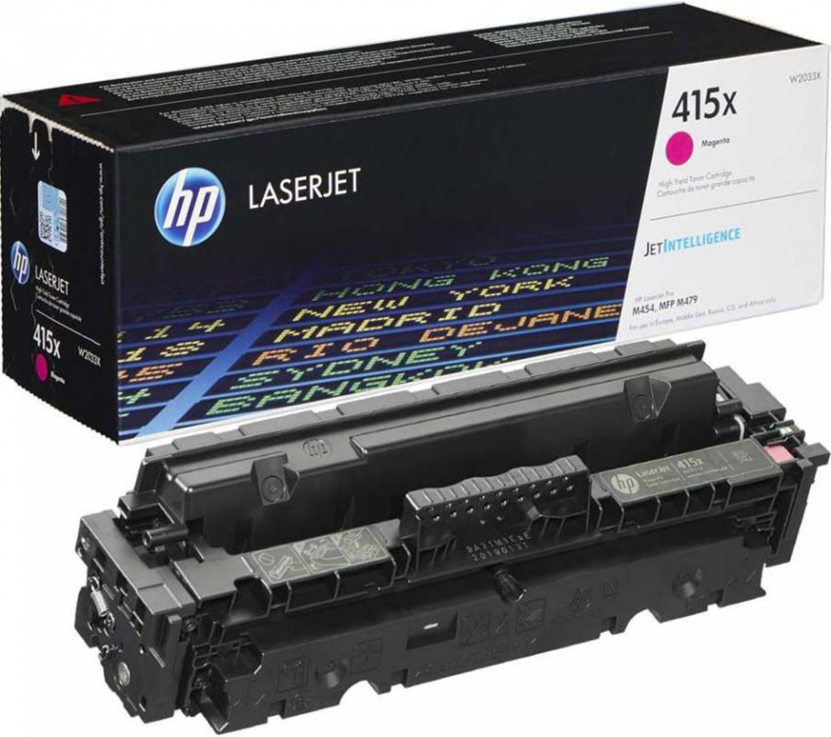 Тонер за лазерен принтер HP 415X Magenta LaserJet Toner Cartridgeна ниска цена с бърза доставка - BestPC.BG