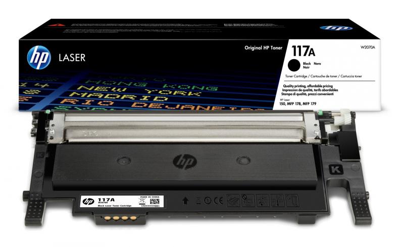 Тонер за лазерен принтер HP 117A Black Original Laser Toner Cartridgeна ниска цена с бърза доставка - BestPC.BG