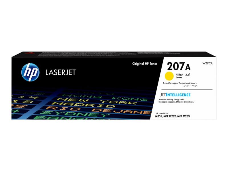 Тонер за лазерен принтер HP 207A Yellow LaserJet Toner Cartridgeна ниска цена с бърза доставка - BestPC.BG