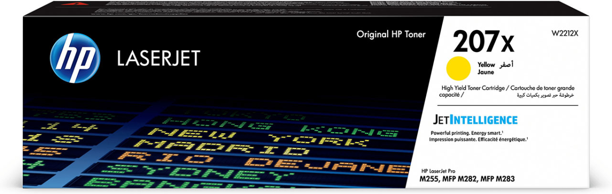 Тонер за лазерен принтер HP 207X Yellow LaserJet Toner Cartridgeна ниска цена с бърза доставка - BestPC.BG