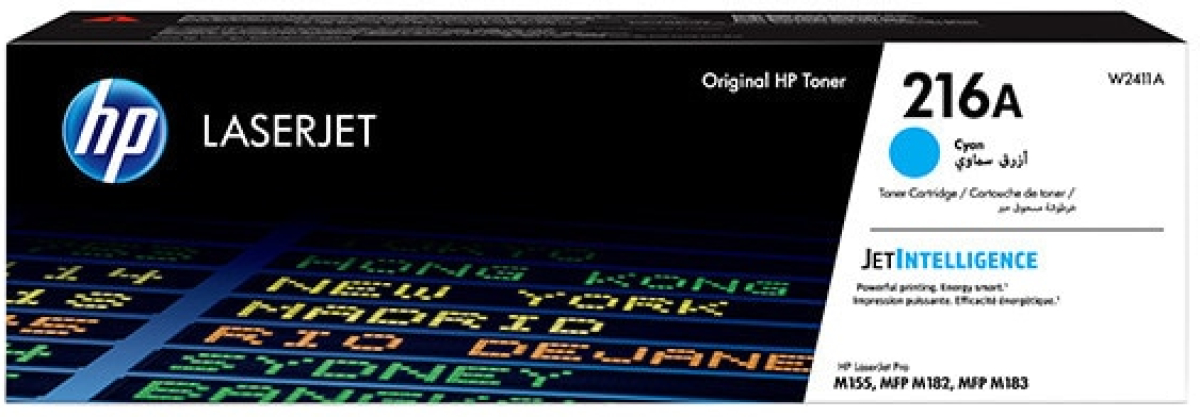 Тонер за лазерен принтер HP 216A Cyan LaserJet Toner Cartridgeна ниска цена с бърза доставка - BestPC.BG