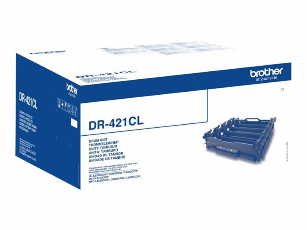 Аксесоар за принтер BROTHER DR-421CL Drum for BC4 for 50.000 pagesна ниска цена с бърза доставка - BestPC.BG