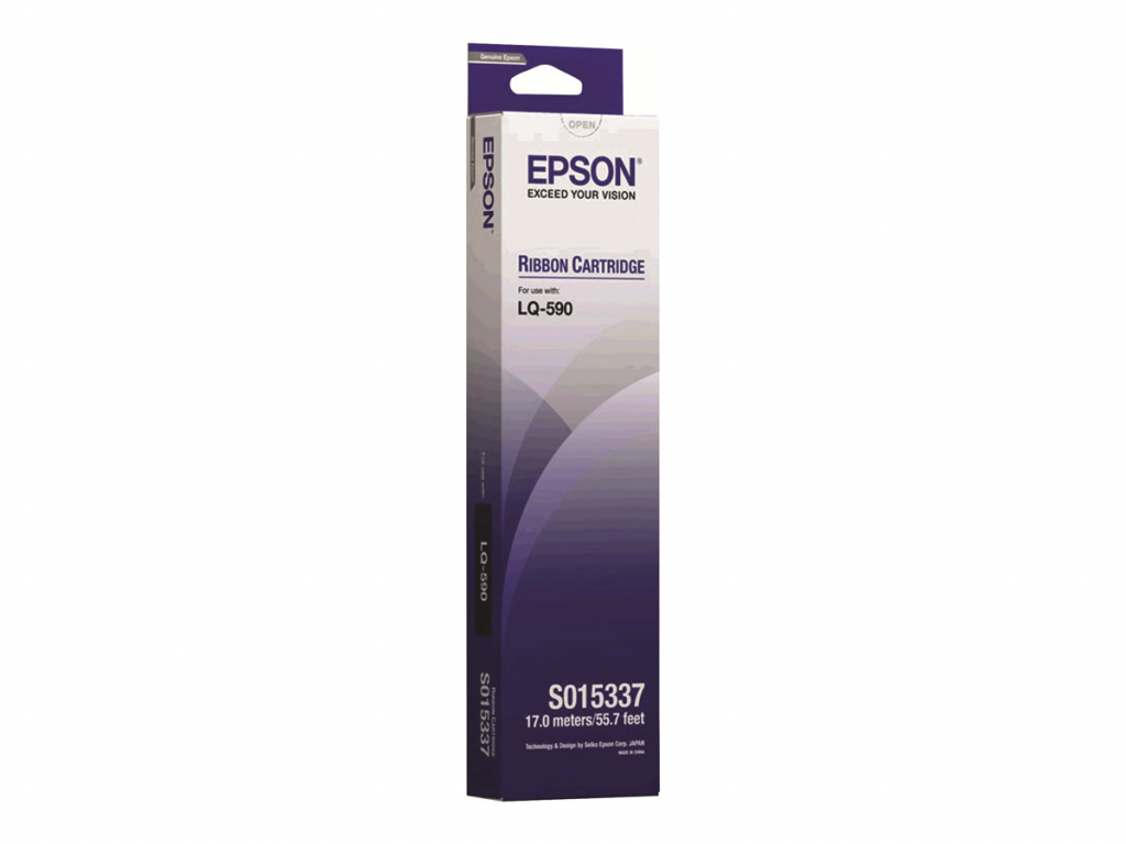 Лента за матричен принтер EPSON LQ-590 ribbon black 1-packна ниска цена с бърза доставка - BestPC.BG