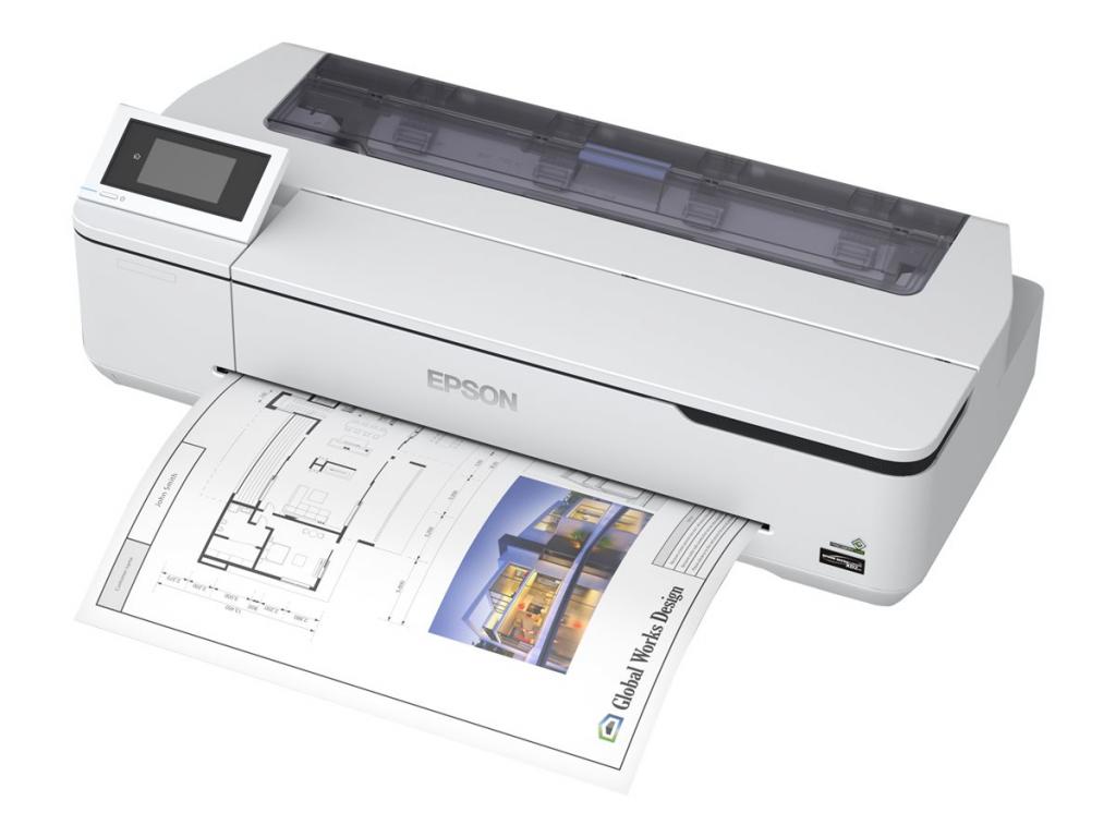 Принтер EPSON SureColor SC-T3100N 24inch large-format printer colour ink-jet Roll A1 61.0cm 2400x1200dpi Gigabit LAN Wi-Fi USB 3.0 Cutterна ниска цена с бърза доставка - BestPC.BG