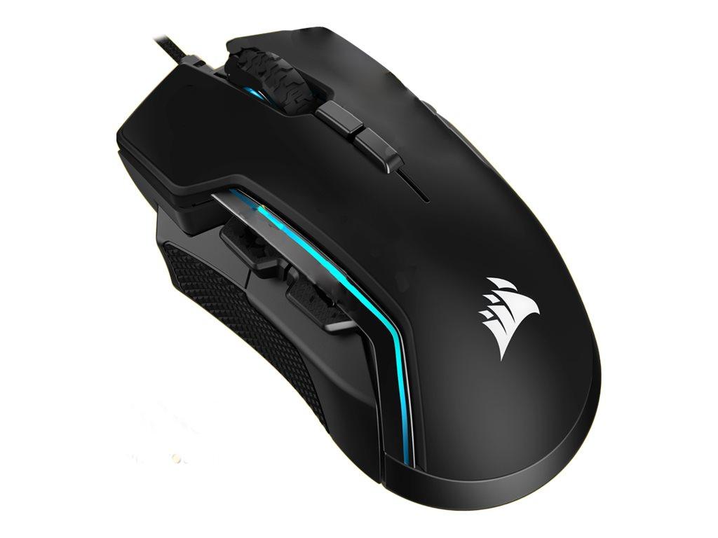 Мишка CORSAIR GLAIVE RGB PRO Comfort FPS-MOBA Gamingна ниска цена с бърза доставка - BestPC.BG