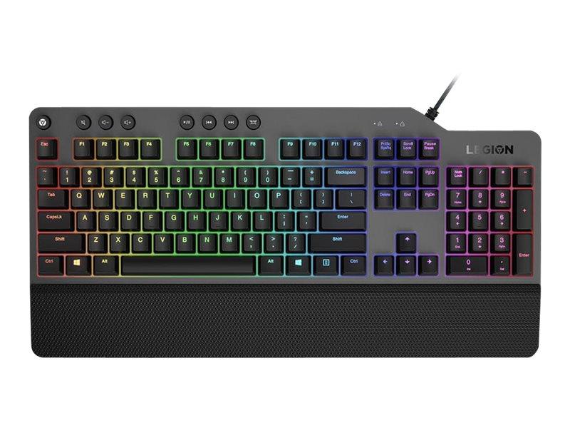 Клавиатура Gaming mech keyboard LENOVO Legion K500 RGB, Чернана ниска цена с бърза доставка - BestPC.BG