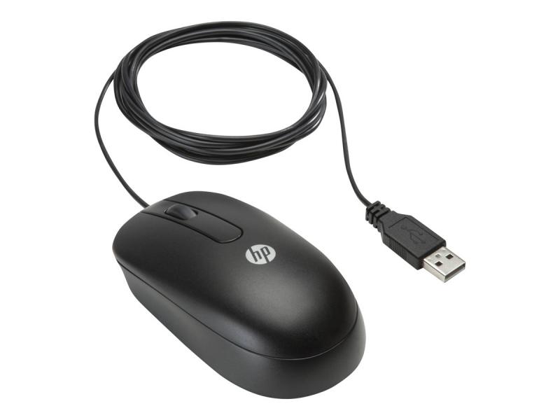 Мишка HP H4B81AA HP H4B81AA 3 button USB laser mouse, 1000dpi, black, 1yrна ниска цена с бърза доставка - BestPC.BG