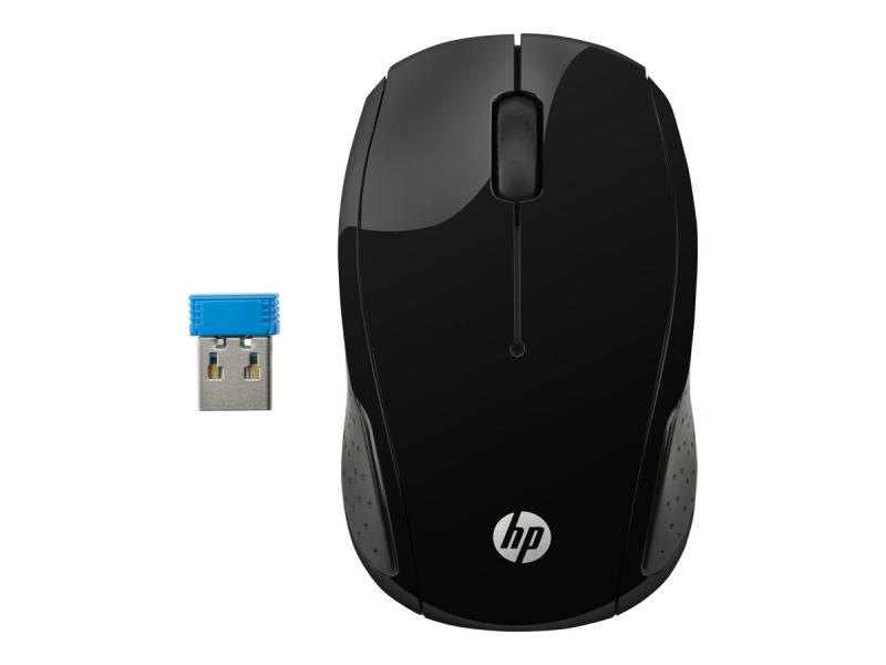 Безжична мишка HP 220 - 1600 DPI - 2.4 GHz - Черенна ниска цена с бърза доставка - BestPC.BG