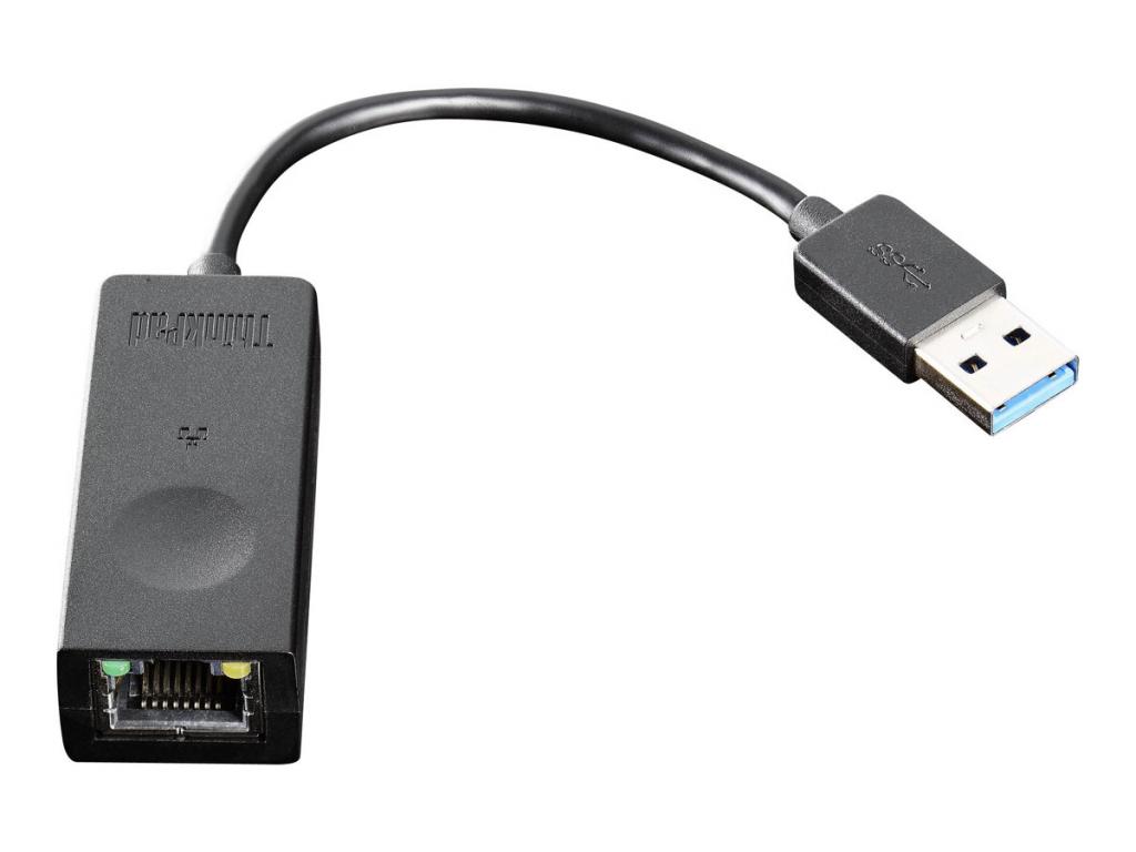 Мрежова LAN карта/адаптер LENOVO USB 3.0 to Ethernet Adapterна ниска цена с бърза доставка - BestPC.BG