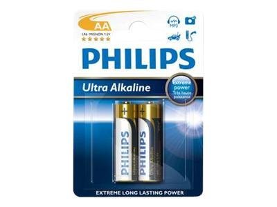 Батерия PHILIPS LR6E2B-10 Batteries PHILIPS Ultra alkaline AA LR6 BLISTER OF 2на ниска цена с бърза доставка - BestPC.BG