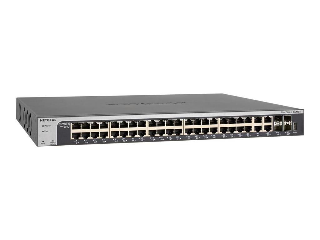 Комутатор/Суич NETGEAR 48-Port 10-Gigabit Smart Managed Switch 4 Combo-SFP+-Portsна ниска цена с бърза доставка - BestPC.BG