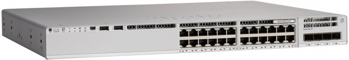 Комутатор/Суич CISCO Catalyst 9200L 24-port PoE+ 4x1G uplink Switch Network Essentialsна ниска цена с бърза доставка - BestPC.BG
