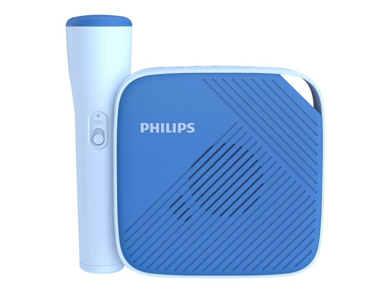 PHILIPS Bluetooth wireless portable speaker Rechargeable battery 3W blueна ниска цена с бърза доставка - BestPC.BG