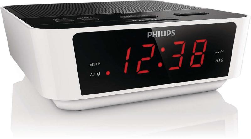 Philips Clock Radio and alarm, compact designна ниска цена с бърза доставка - BestPC.BG