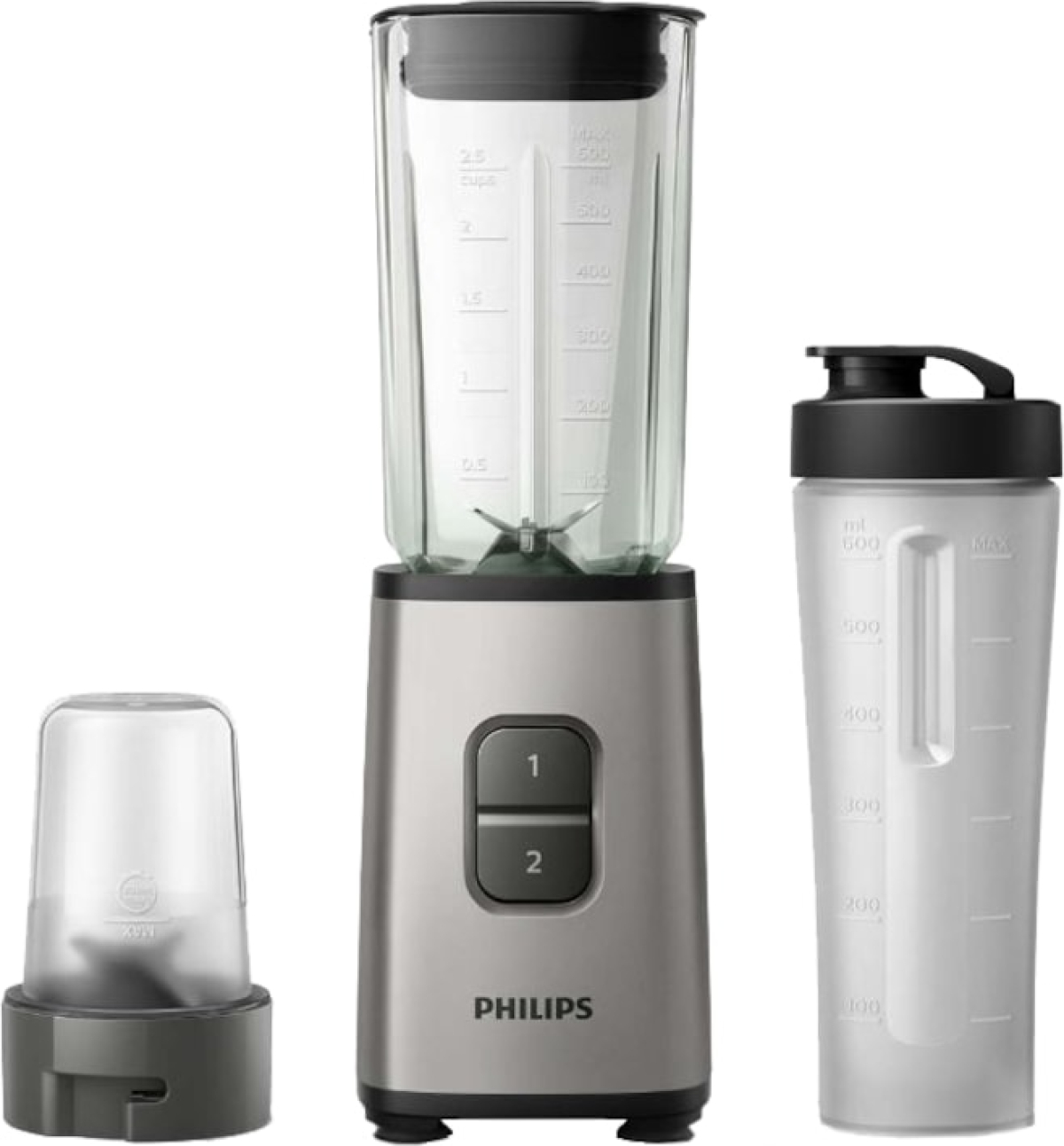 Блендер Philips Daily Collection mini blender, 350W, On the Go bottleна ниска цена с бърза доставка - BestPC.BG