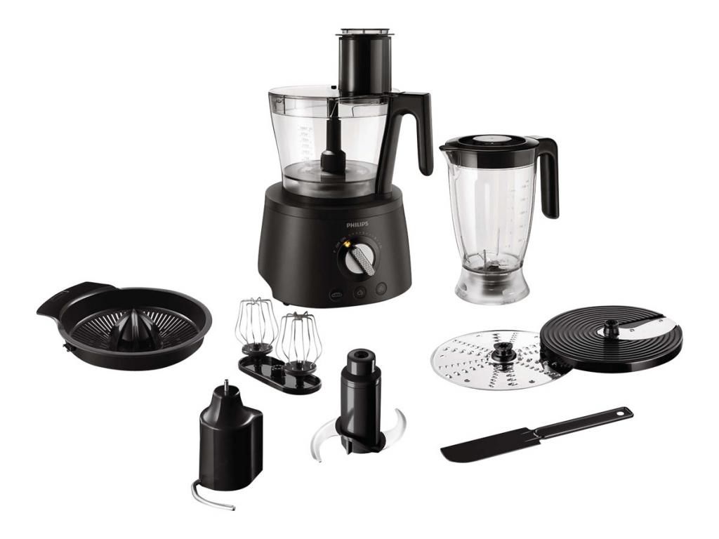 Philips Food Processor Avance Collection 1300W, 3.4 L - blackна ниска цена с бърза доставка - BestPC.BG