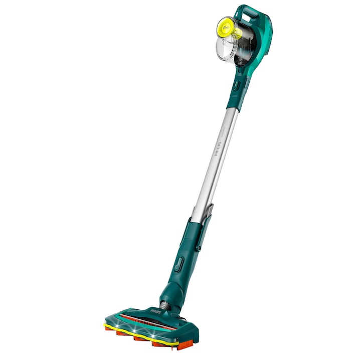 Прахосмукачка Philips Upright and Hand Held Cordless Vacuum Cleaner SpeedPro, 180°на ниска цена с бърза доставка - BestPC.BG