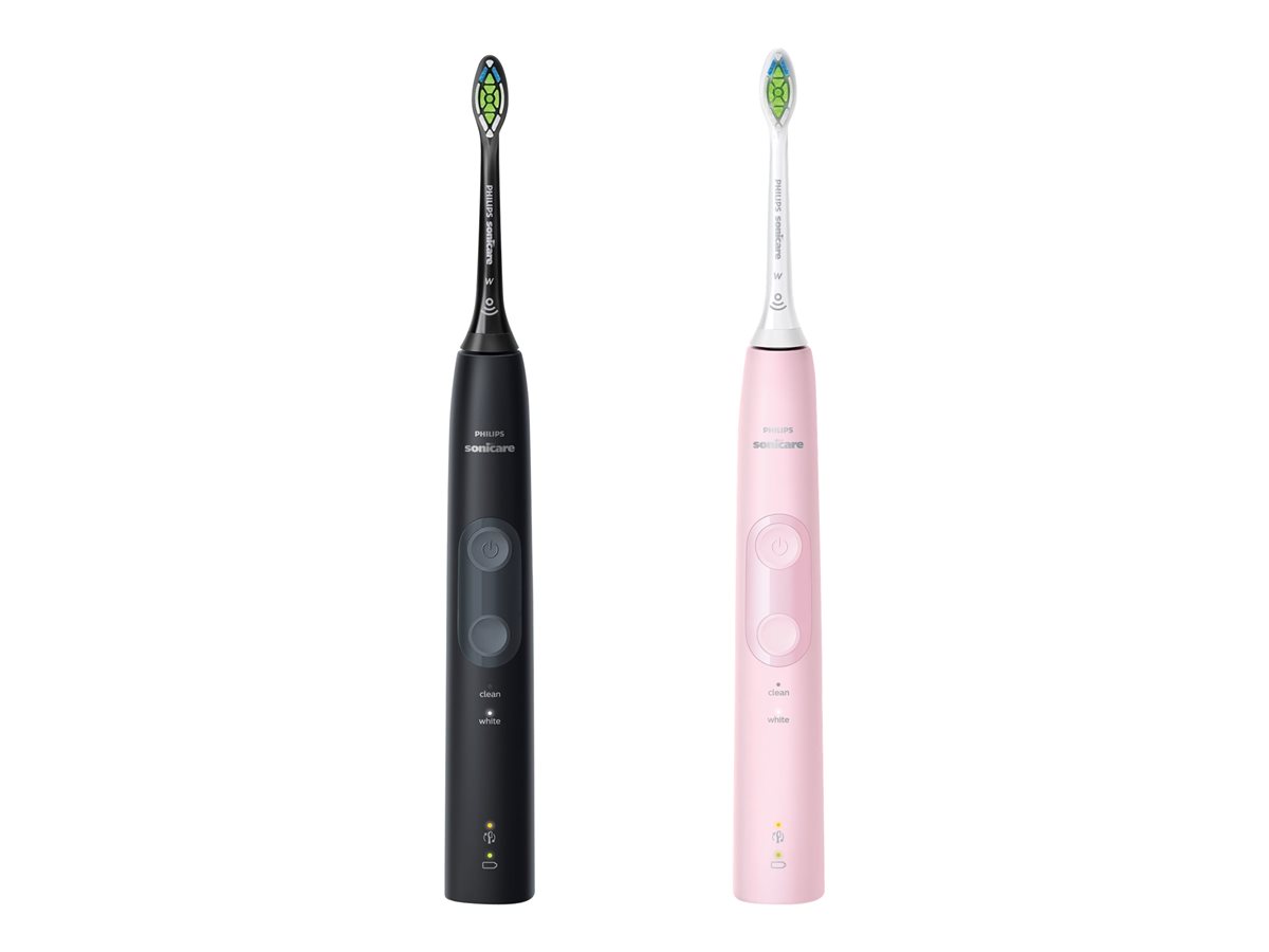 Philips  Electric toothbrush  ProtectiveClean 4500 - 2pcsна ниска цена с бърза доставка - BestPC.BG