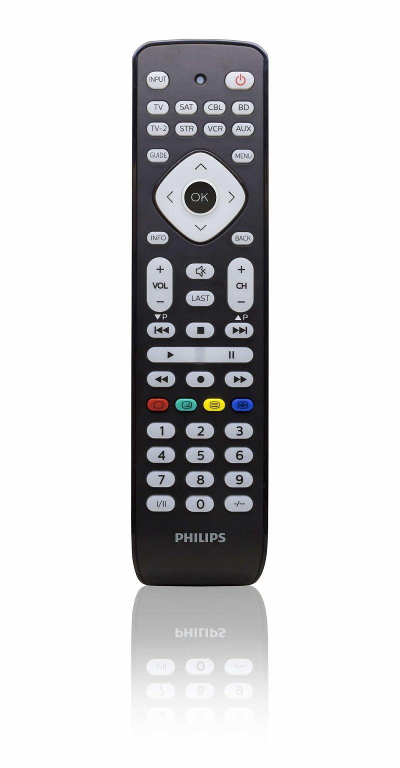 Аксесоар за телевизор PHILIPS Universal remote control 8 in 1 - Universal IR database: TV, CABLE, SAT,на ниска цена с бърза доставка - BestPC.BG