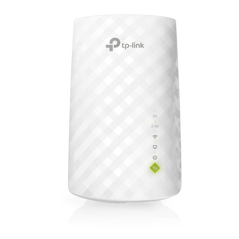 Безжичен екстендър TP-LINK RE220, AC750, двулентов, 1x100Mbit порт, 3 вътрешни антенина ниска цена с бърза доставка - BestPC.BG