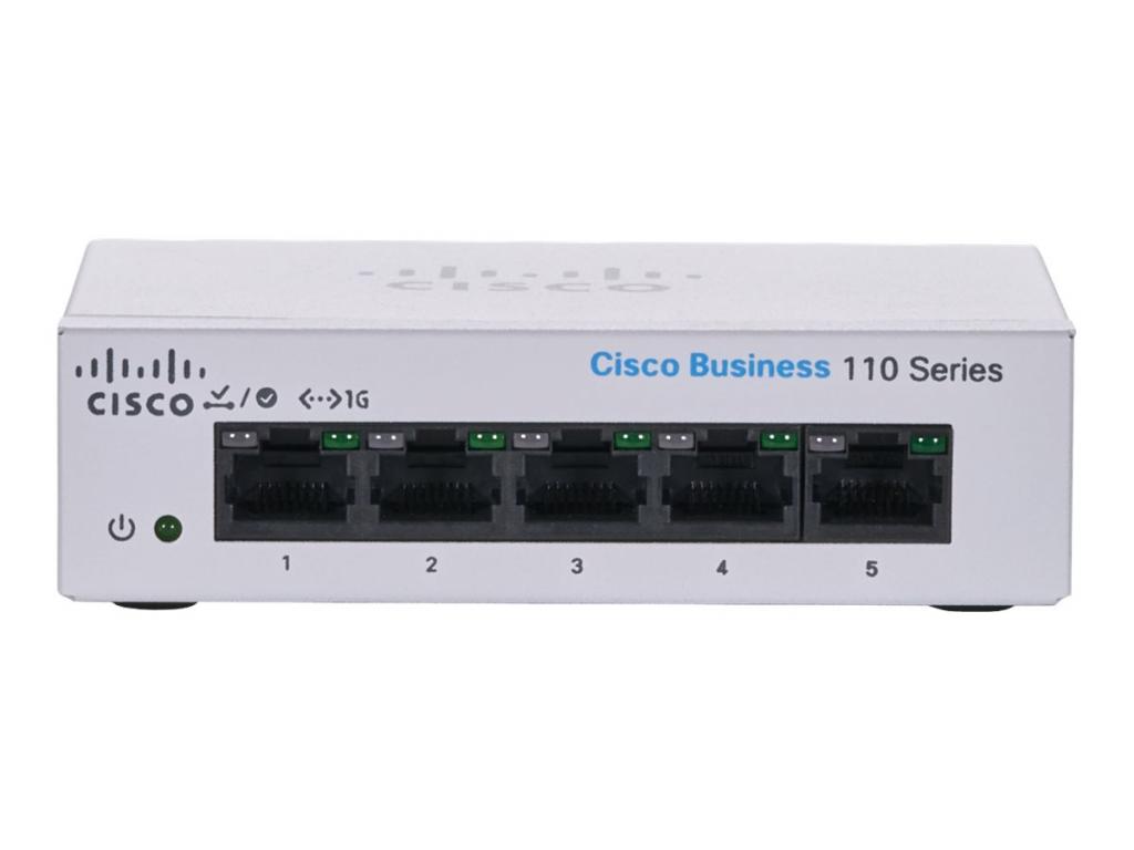 Комутатор/Суич CISCO CBS110 Unmanaged 5-port GE Desktop Switchна ниска цена с бърза доставка - BestPC.BG