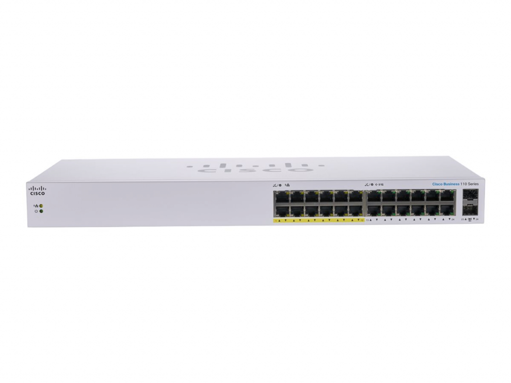 Комутатор/Суич CISCO CBS110 Unmanaged 24-port GE Switchна ниска цена с бърза доставка - BestPC.BG