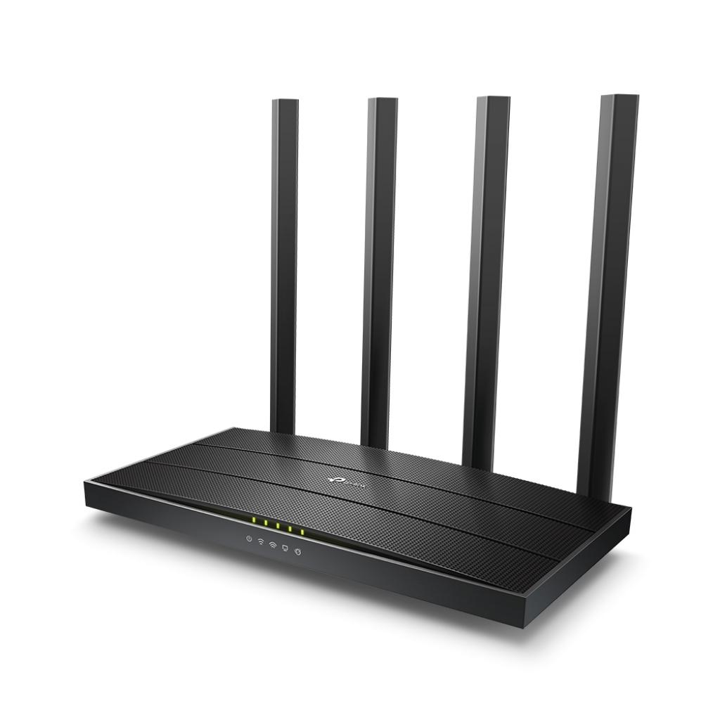 Безжичен рутер TP-Link Archer C80, AC1900, двулентов, 5x GbE,3x 3 MU-MIMO,4 антенина ниска цена с бърза доставка - BestPC.BG