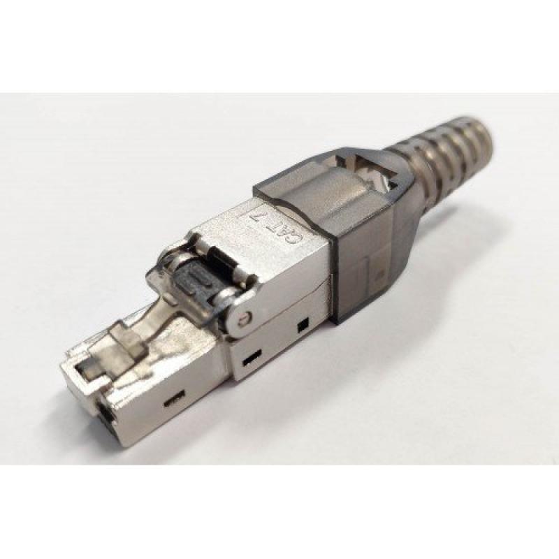 Кабел/адаптер Конектор RJ45 CAT.7 FTP ToolLessна ниска цена с бърза доставка - BestPC.BG
