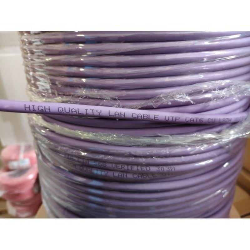 Инсталационен LAN кабел U/UTP CAT6 23AWG CU LSZH 305m син/макарана ниска цена с бърза доставка - BestPC.BG