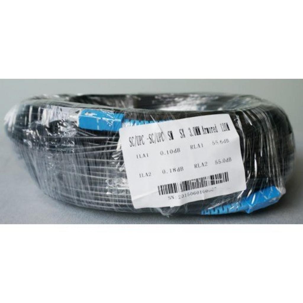 Оптична пач корда Брониран пач корд с SC/UPC конектори - 120мна ниска цена с бърза доставка - BestPC.BG
