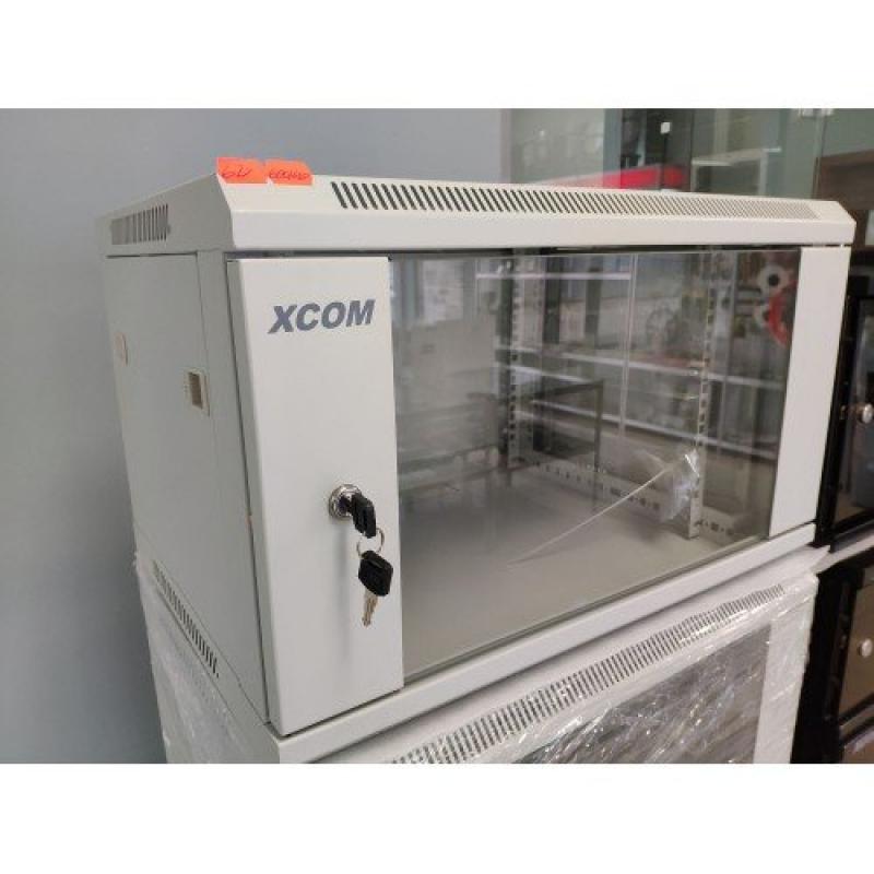 Шкаф 6U 600X450мм W600/D450/H370, отваряеми страници, под/стена - RAL7035на ниска цена с бърза доставка - BestPC.BG